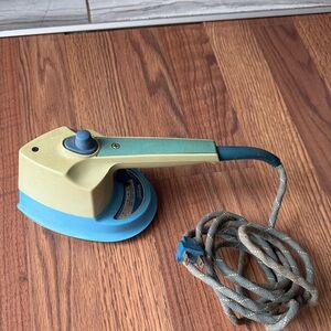 Vintage Sunbeam “shot of steam” travel iron